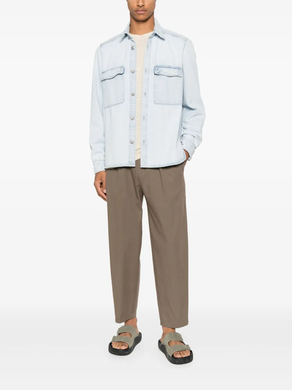 Drykorn denim shirt - Blauw