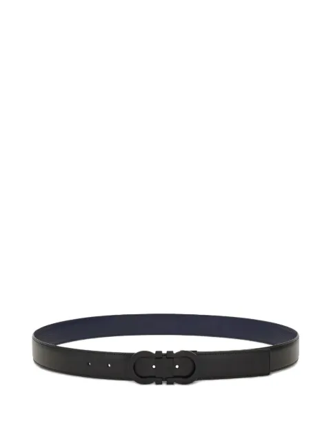 Ferragamo cinturón reversible de piel