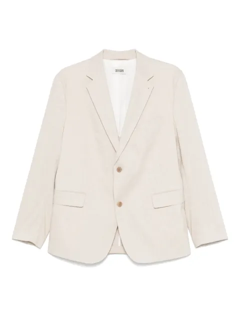 Drykorn linen-blend blazer