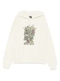 Brain Dead Scrambled Head hoodie - Neutrals