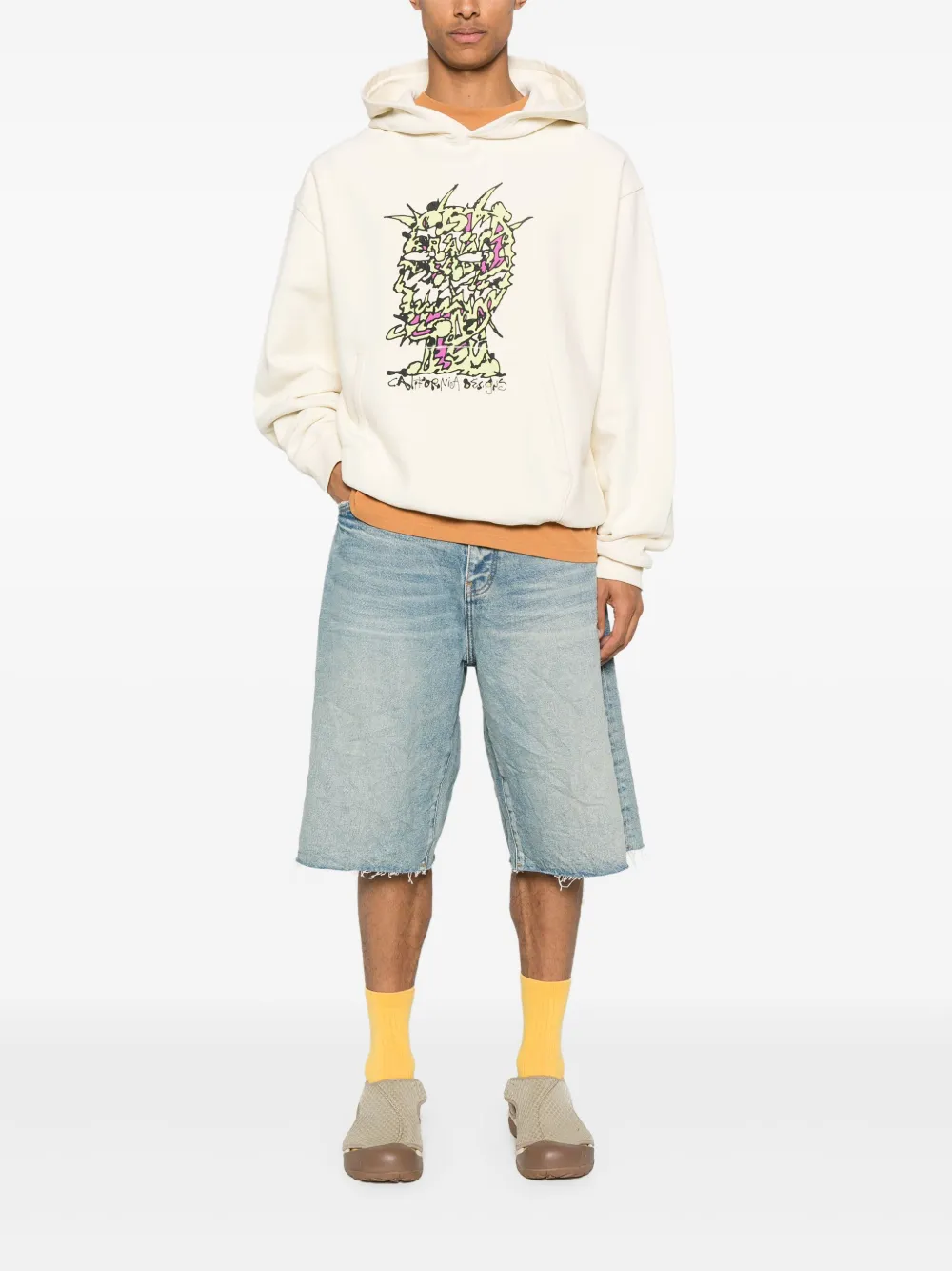 Brain Dead Scrambled Head hoodie | Hoodies | Image 2