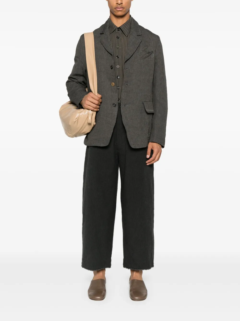 A Tentative Atelier decorative-stitching blazer | Blazers | Image 2