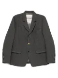 A Tentative Atelier decorative-stitching blazer - Grey