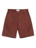 Drykorn linen-blend shorts - Red
