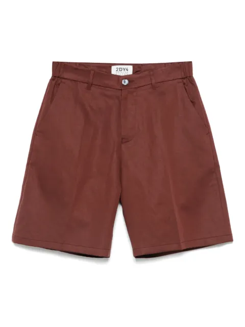 Drykorn linen-blend shorts