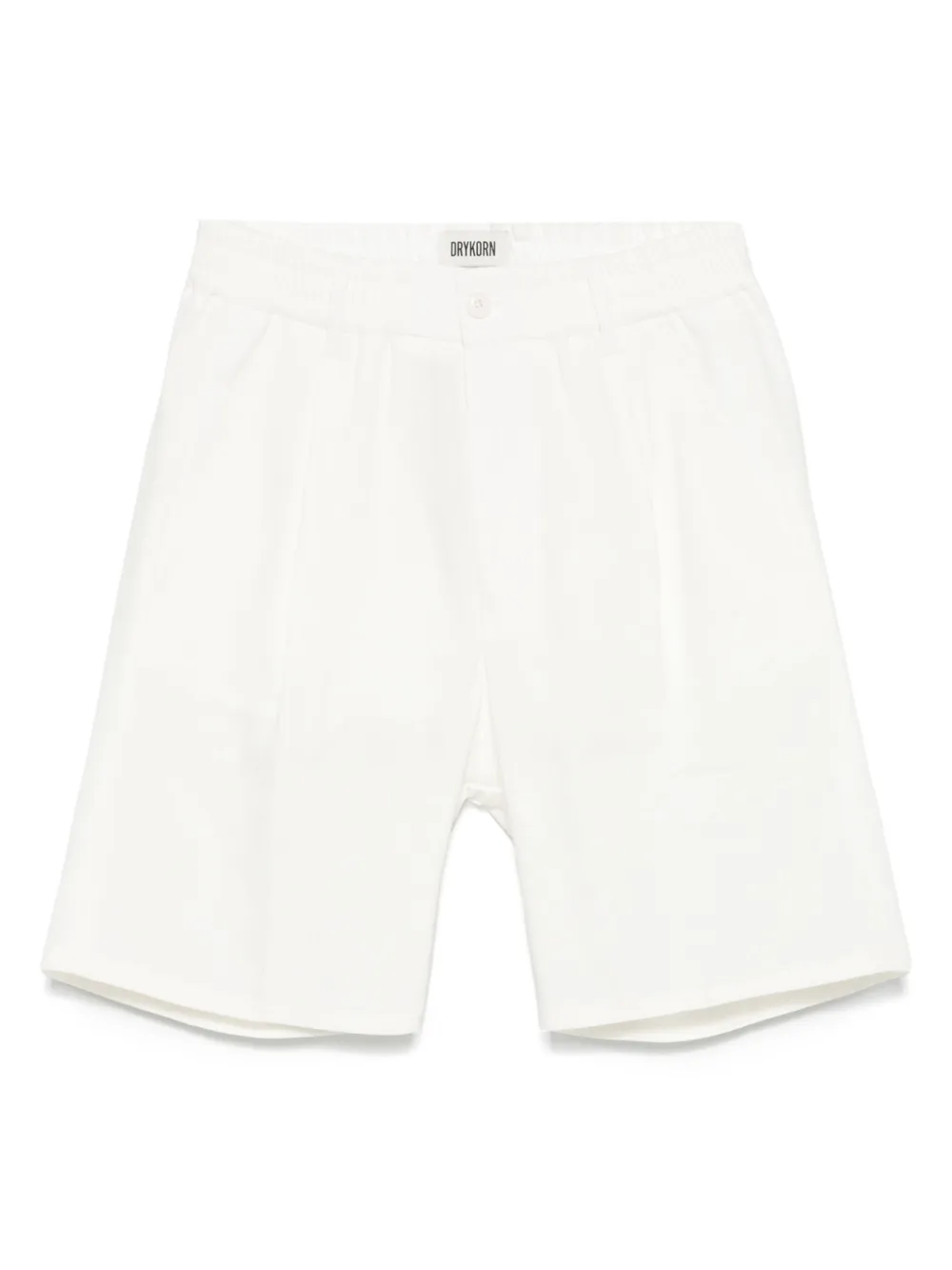 Drykorn linen-blend shorts | White | Image 1