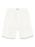Drykorn linen-blend shorts - White