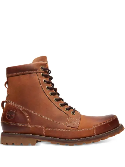 Timberland Originals 6-Inch "Red Brown Burnished" boots