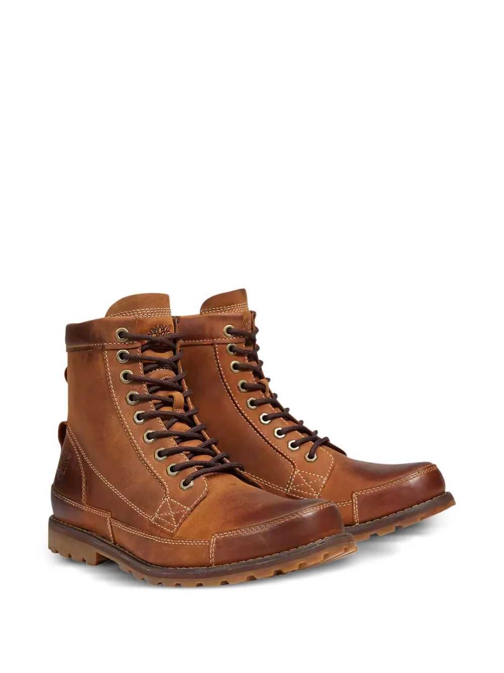 Timberland Originals 6-Inch "Red Brown Burnished" boots