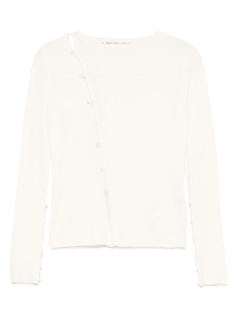 A Tentative Atelier asymmetric top | neutro | Image 1