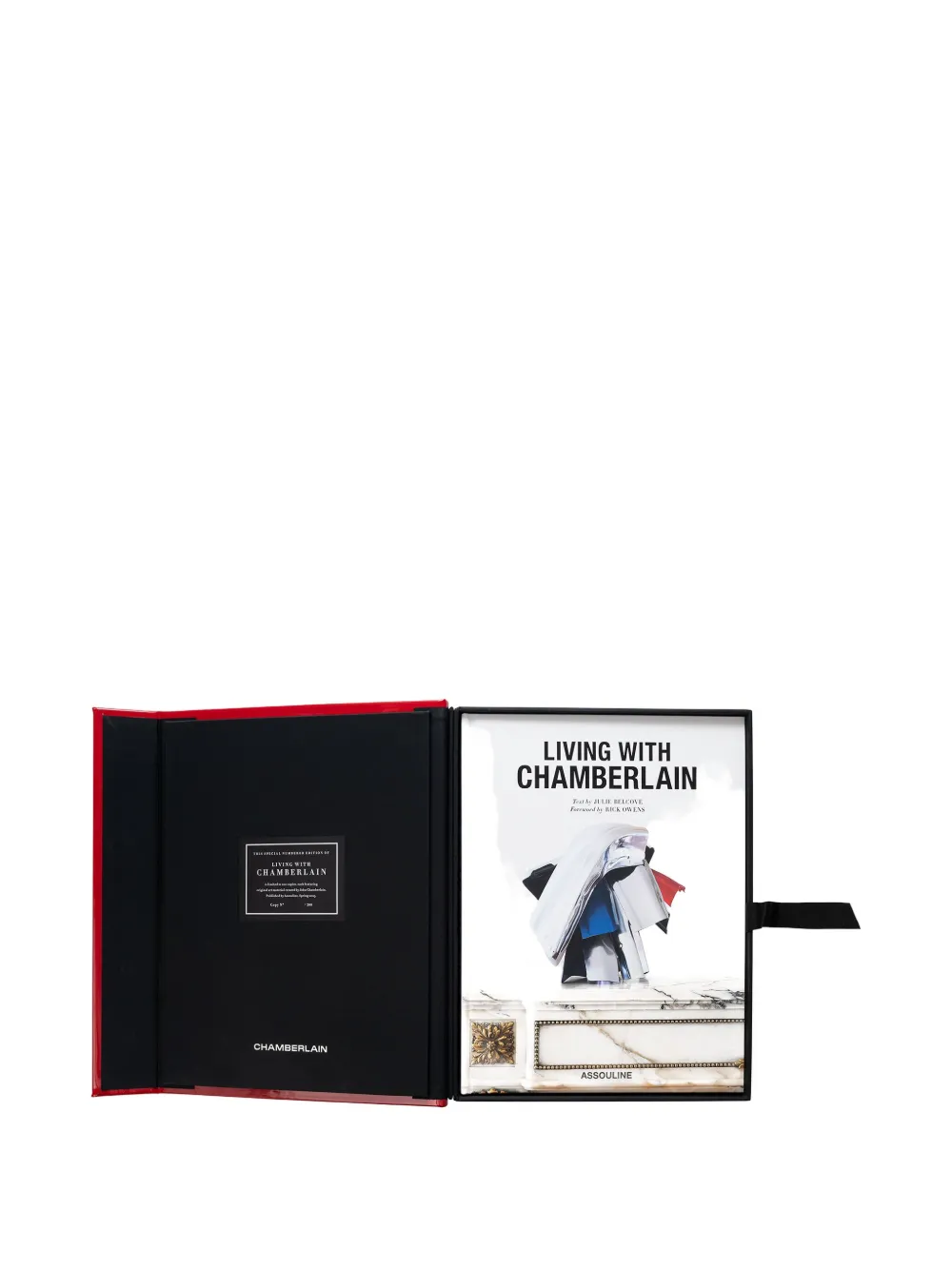 Assouline Living With Chamberlain, Art In Residence (special Edition) Book