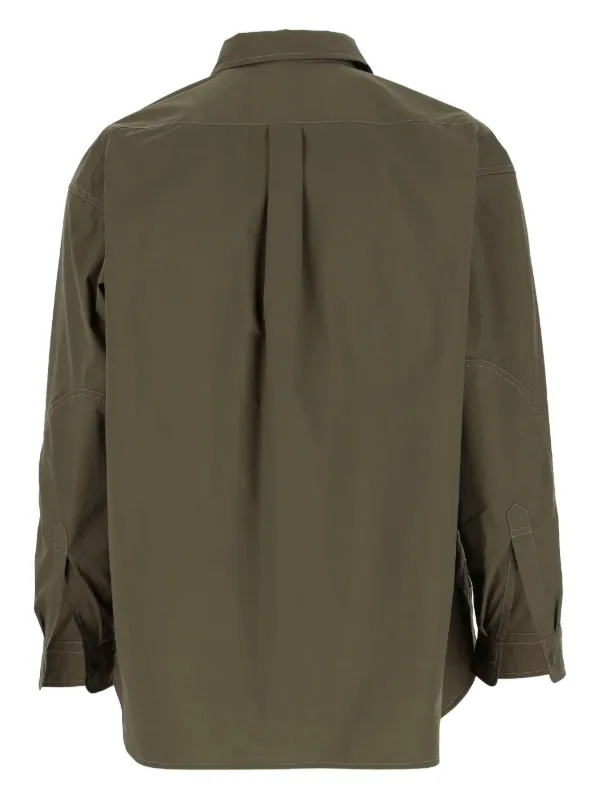 And Wander multi-pocket Shirt | Green | FARFETCH