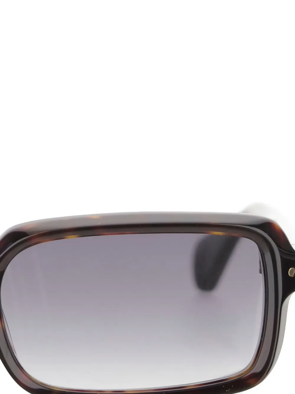  Carven Rectangle-frame Sunglasses - Brown 