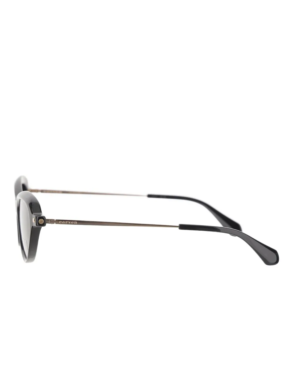 Carven oval-frame sunglasses - Zwart