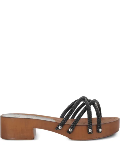 MARKET rhinestone-embellished sandals 