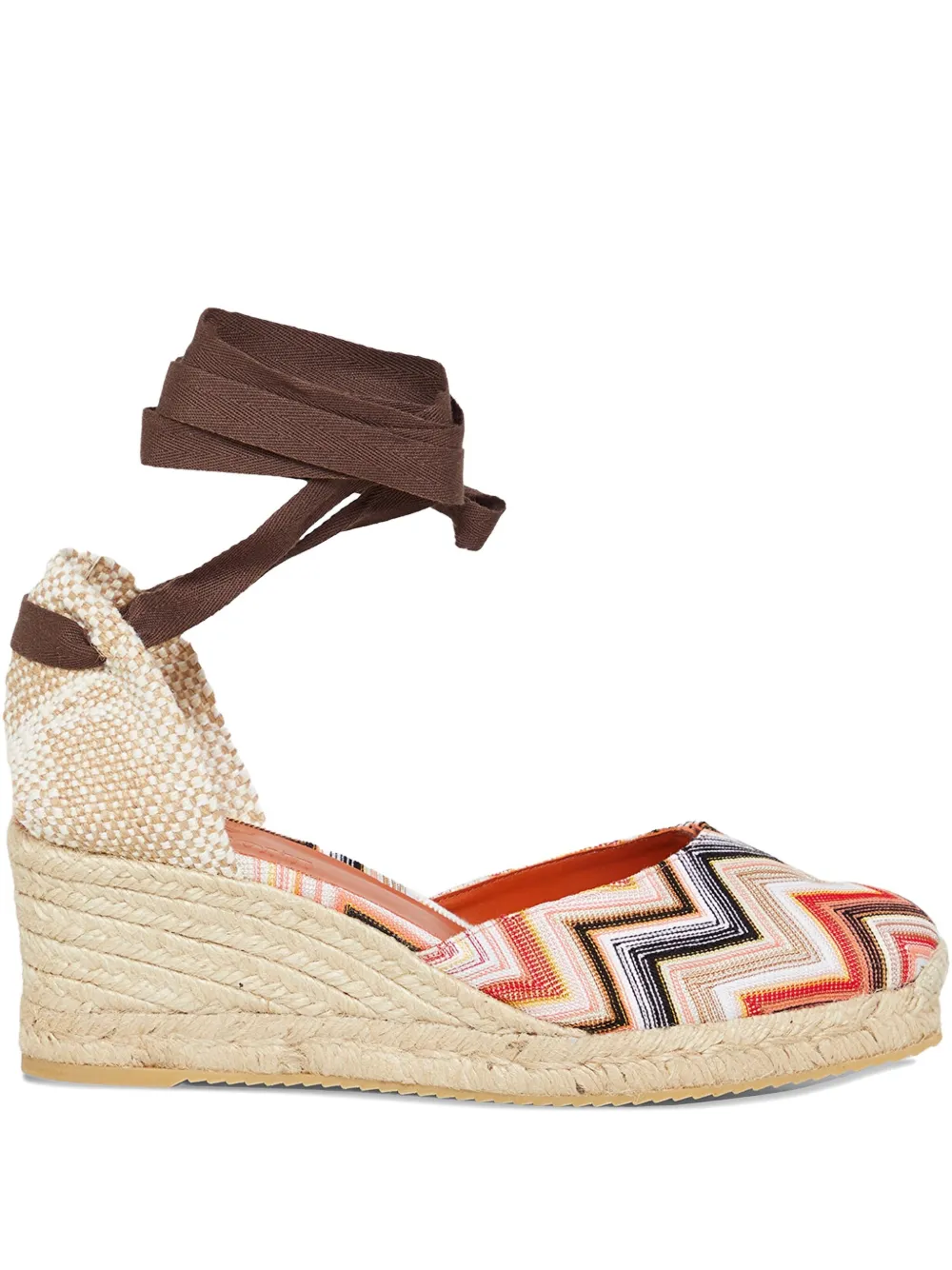 Missoni zigzag-print pumps Neutrals