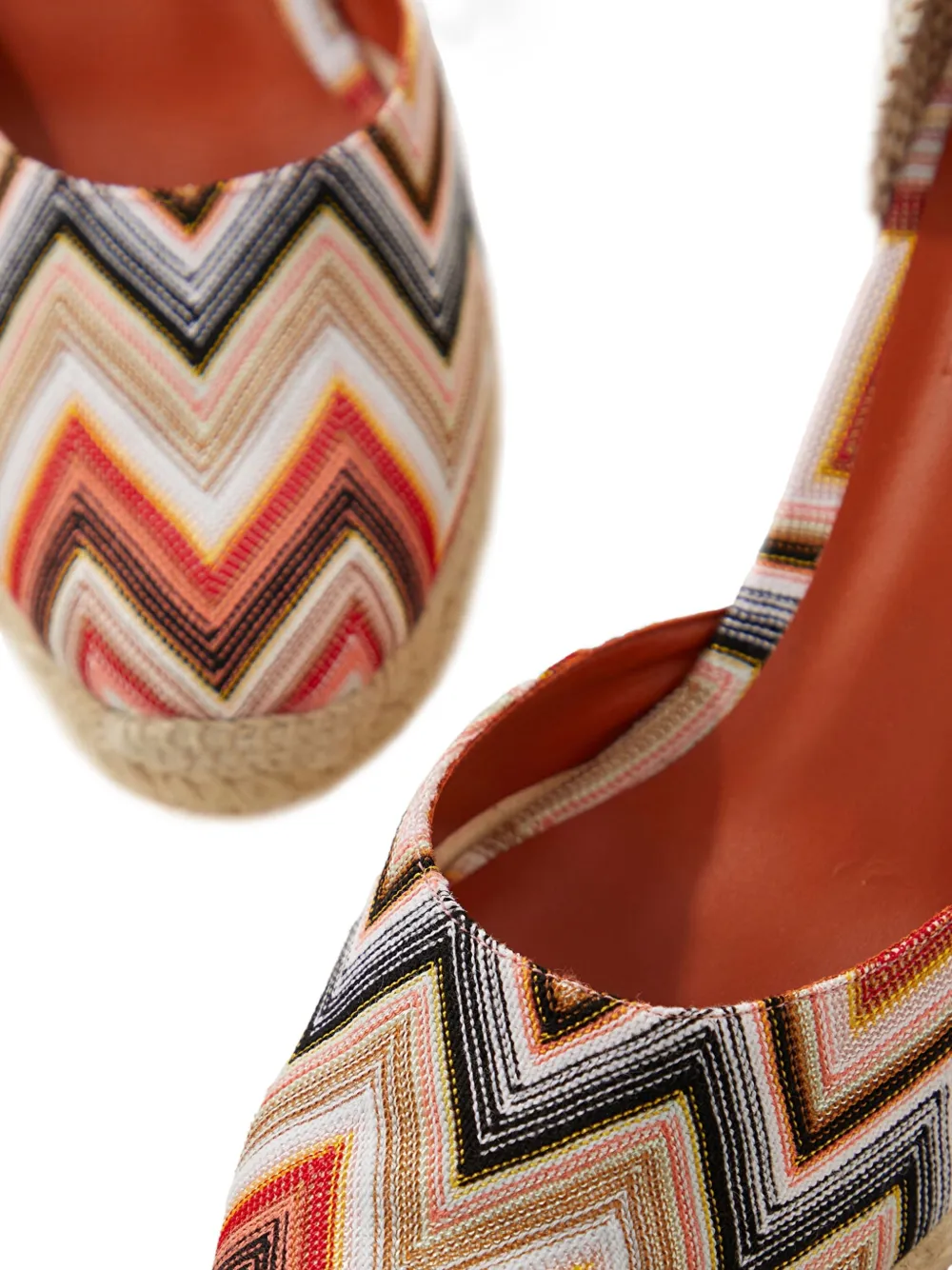 Missoni zigzag-print pumps Neutrals