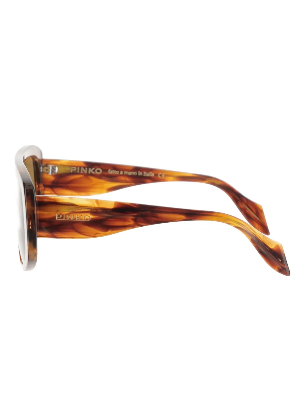 PINKO oversized mask sunglasses - Bruin
