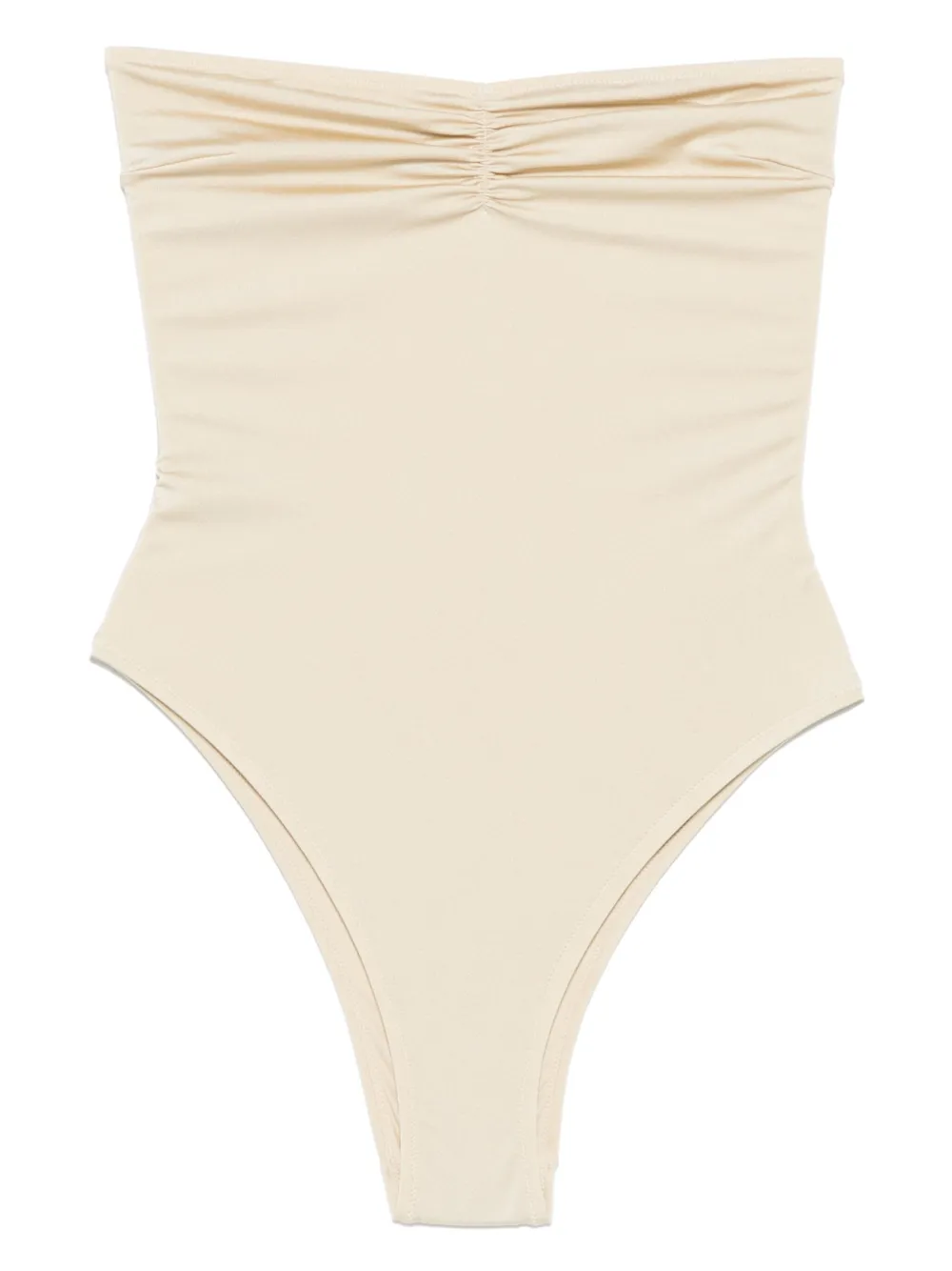 strapless swimsuit