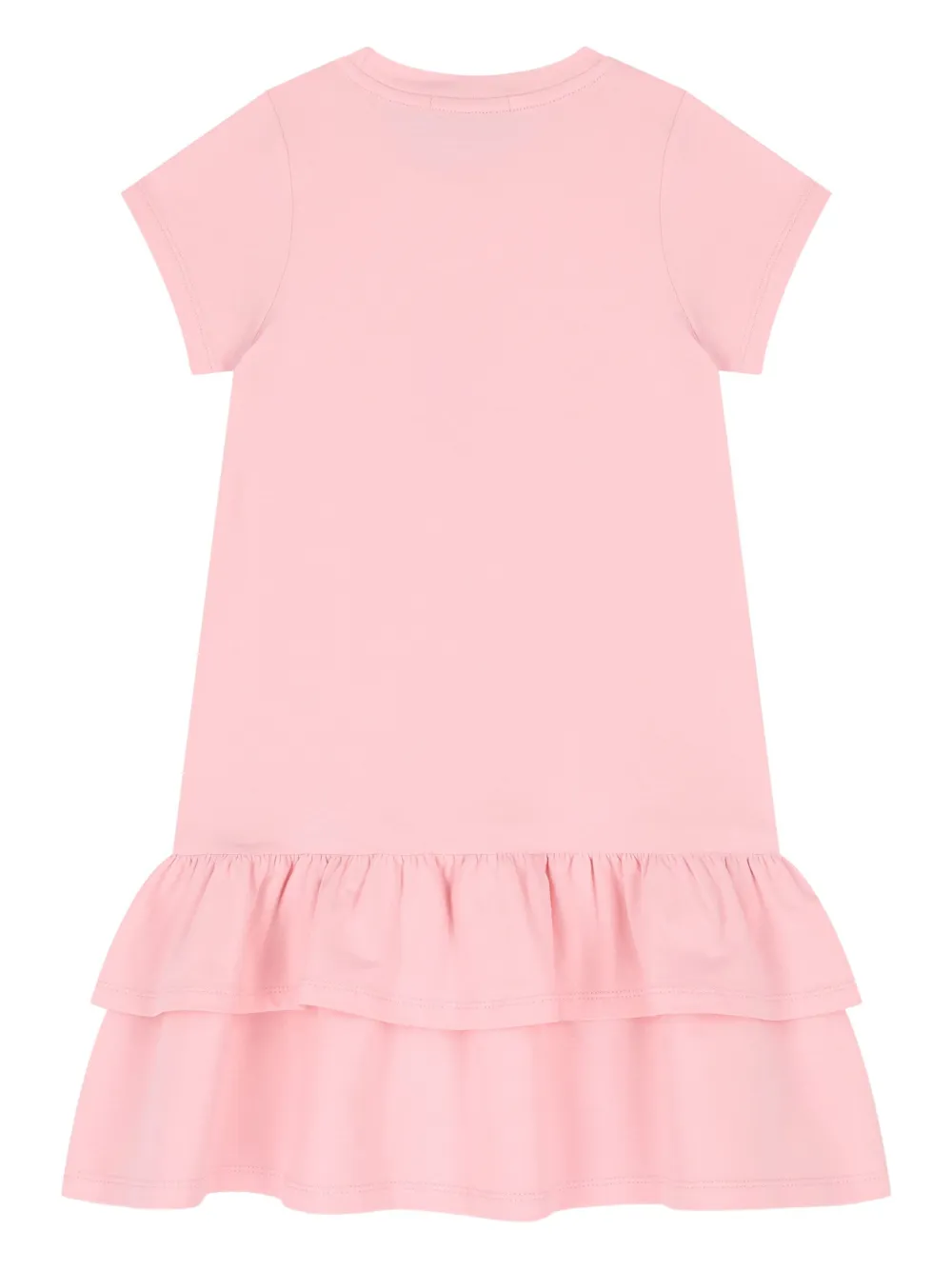 Aigner Kids printed dress Roze