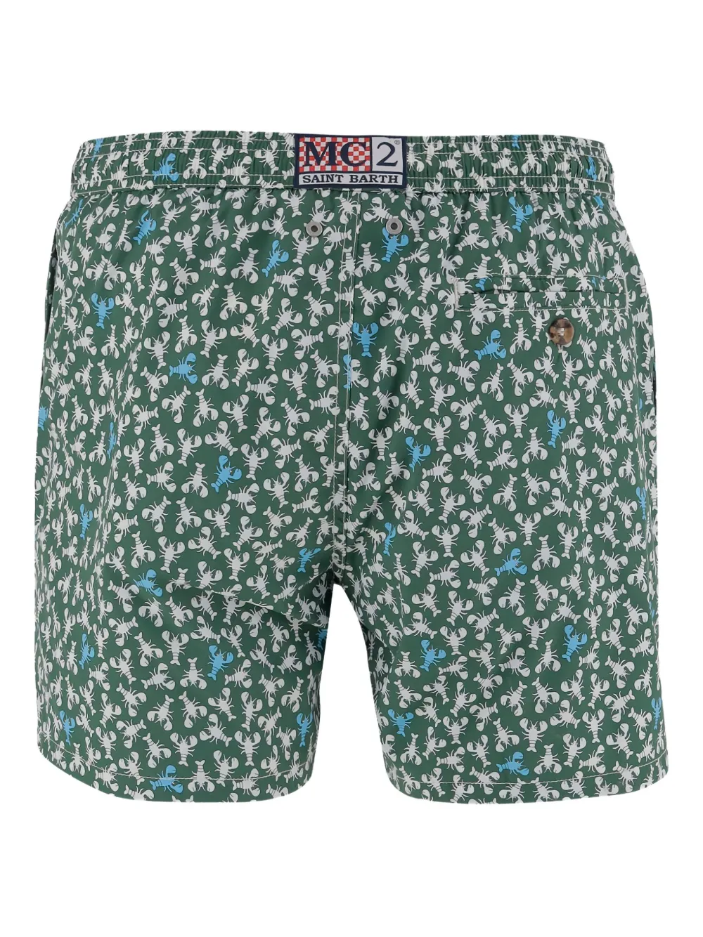 Mc2 Saint Barth All-over Print Swim Shorts In Multi