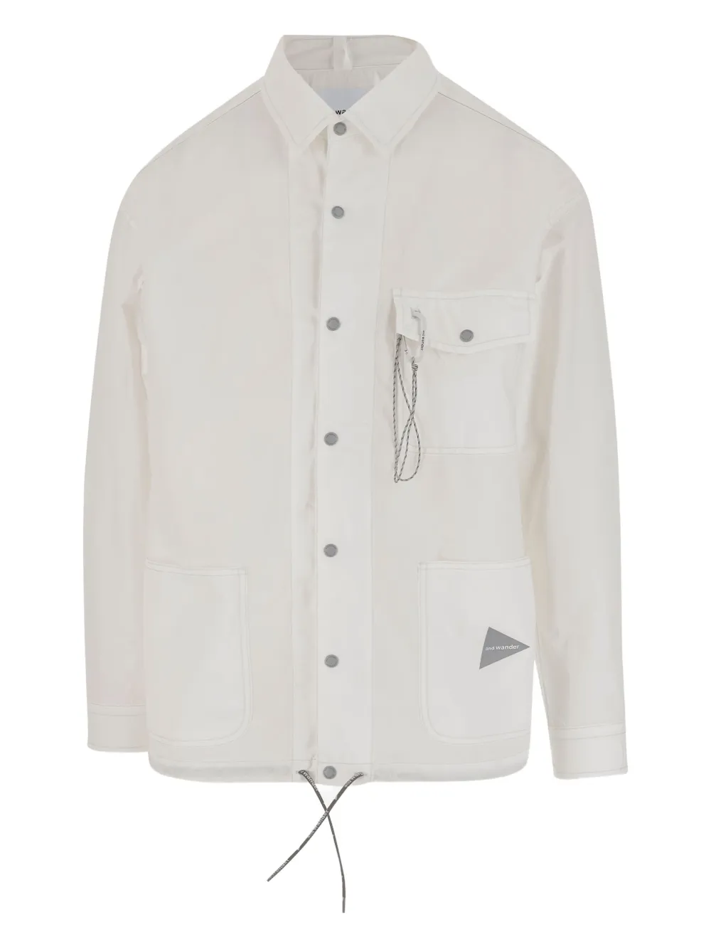 and Wander Giacca-camicia in cotone | bianco | Image 1