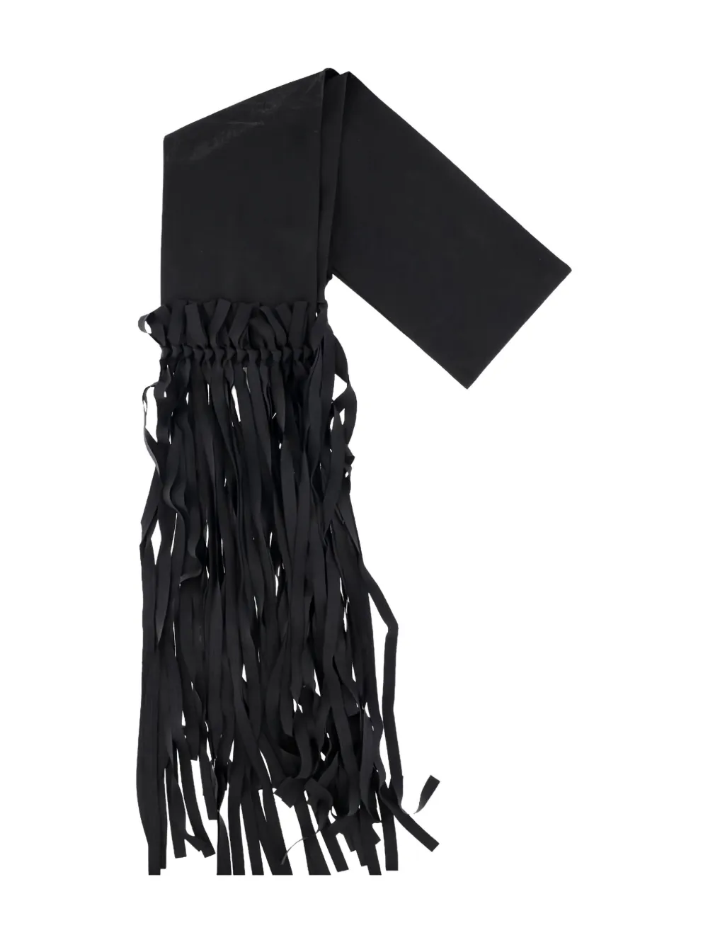 Carven fringed scarf - Zwart
