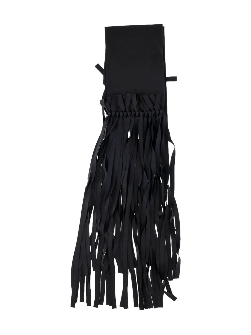 Carven écharpe à franges | noir | Image 1