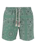 MC2 Saint Barth bandana-print swim shorts - Green