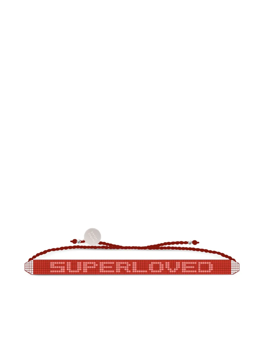 Sorbet Island Glass Bead bracelet | Red | Image 1