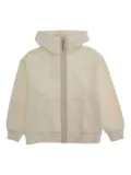 Il Gufo zip-up hoodie - Neutrals