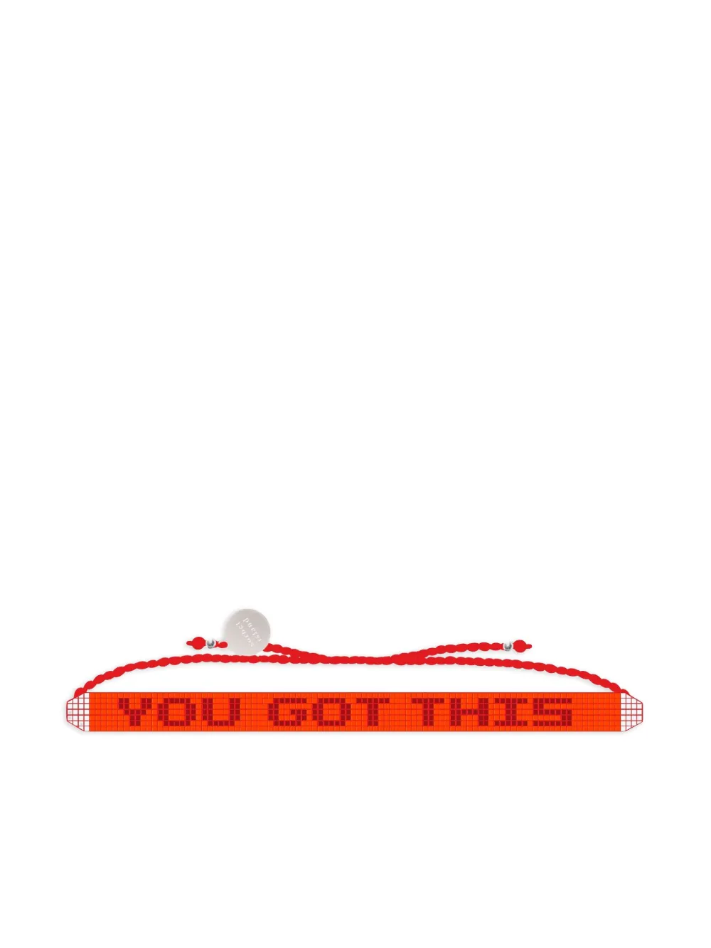 Sorbet Island Glass Bead bracelet | Red | Image 1
