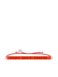 Sorbet Island Glass Bead bracelet - Red