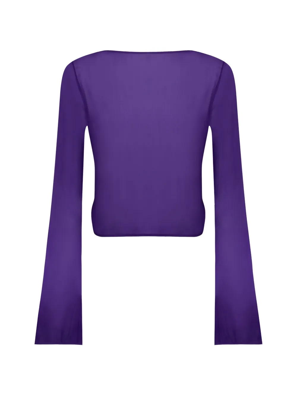 Maison Close Fever top met lange mouwen Paars