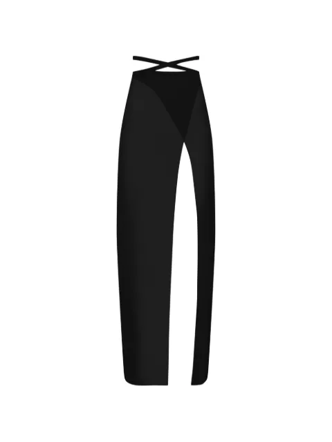 Maison Close Fever wrap maxi skirt
