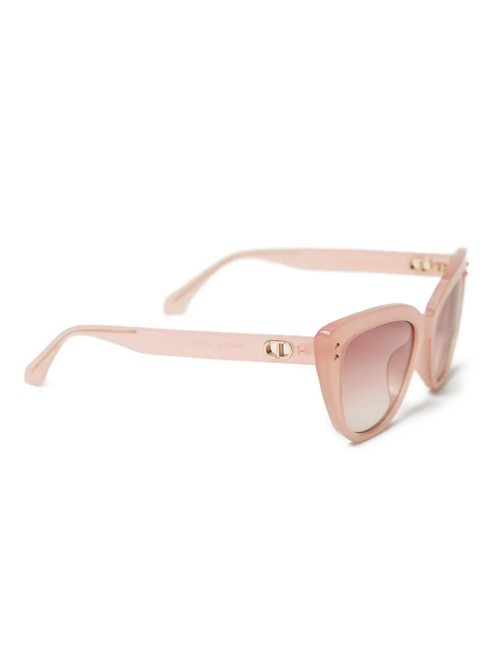TWINSET Zonnebril met cat-eye montuur - Roze