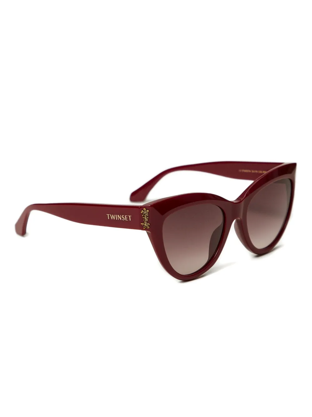 TWINSET cat-eye frame sunglasses Rood