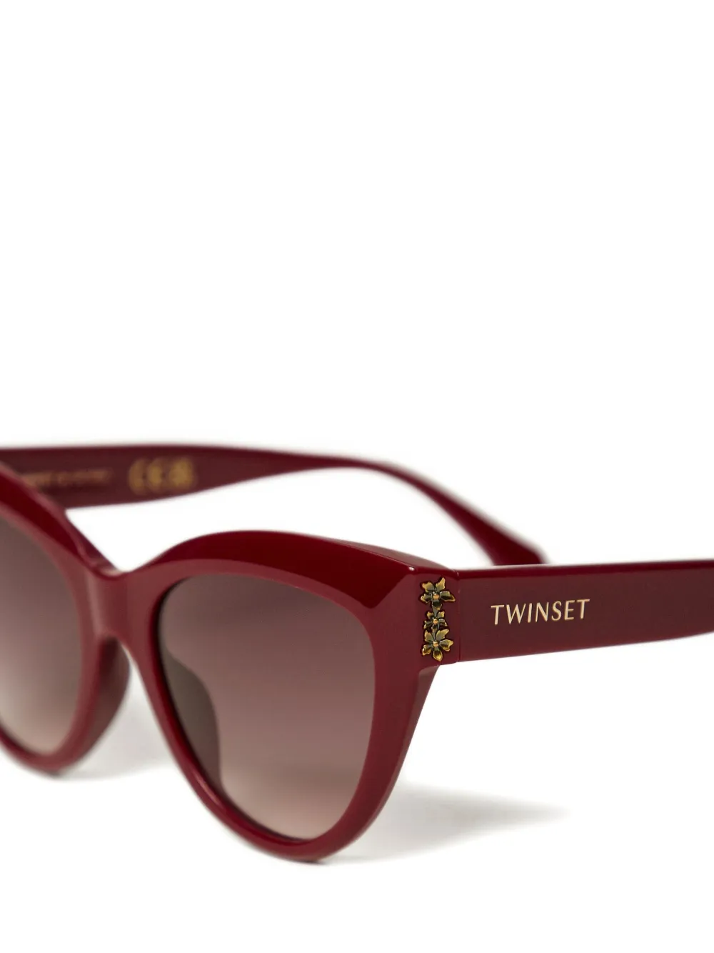 TWINSET cat-eye frame sunglasses Rood