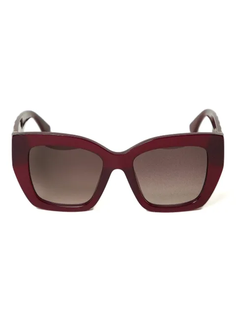 TWINSET lentes de sol con armazón geométrica