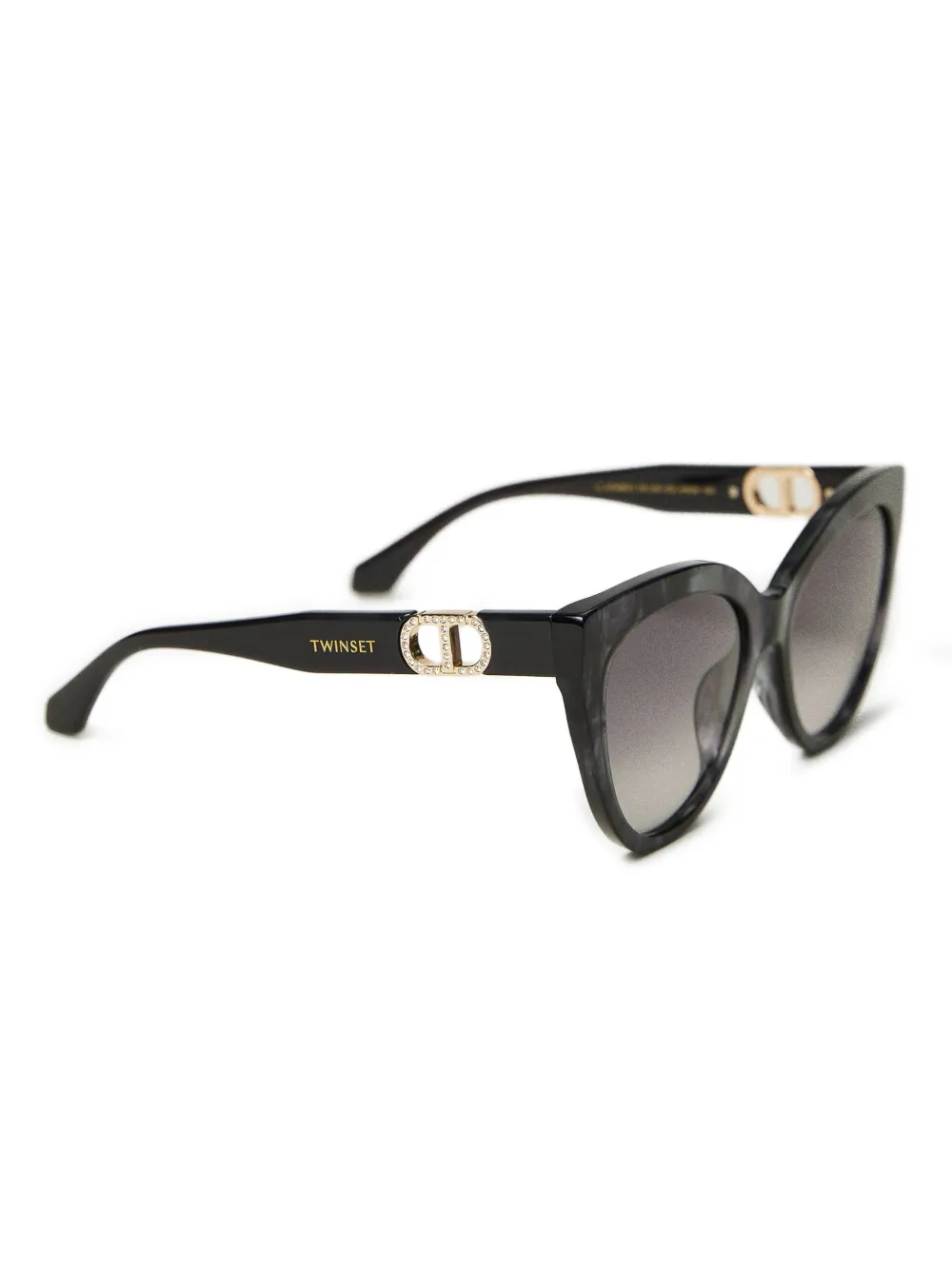 TWINSET Zonnebril met cat-eye montuur - Zwart