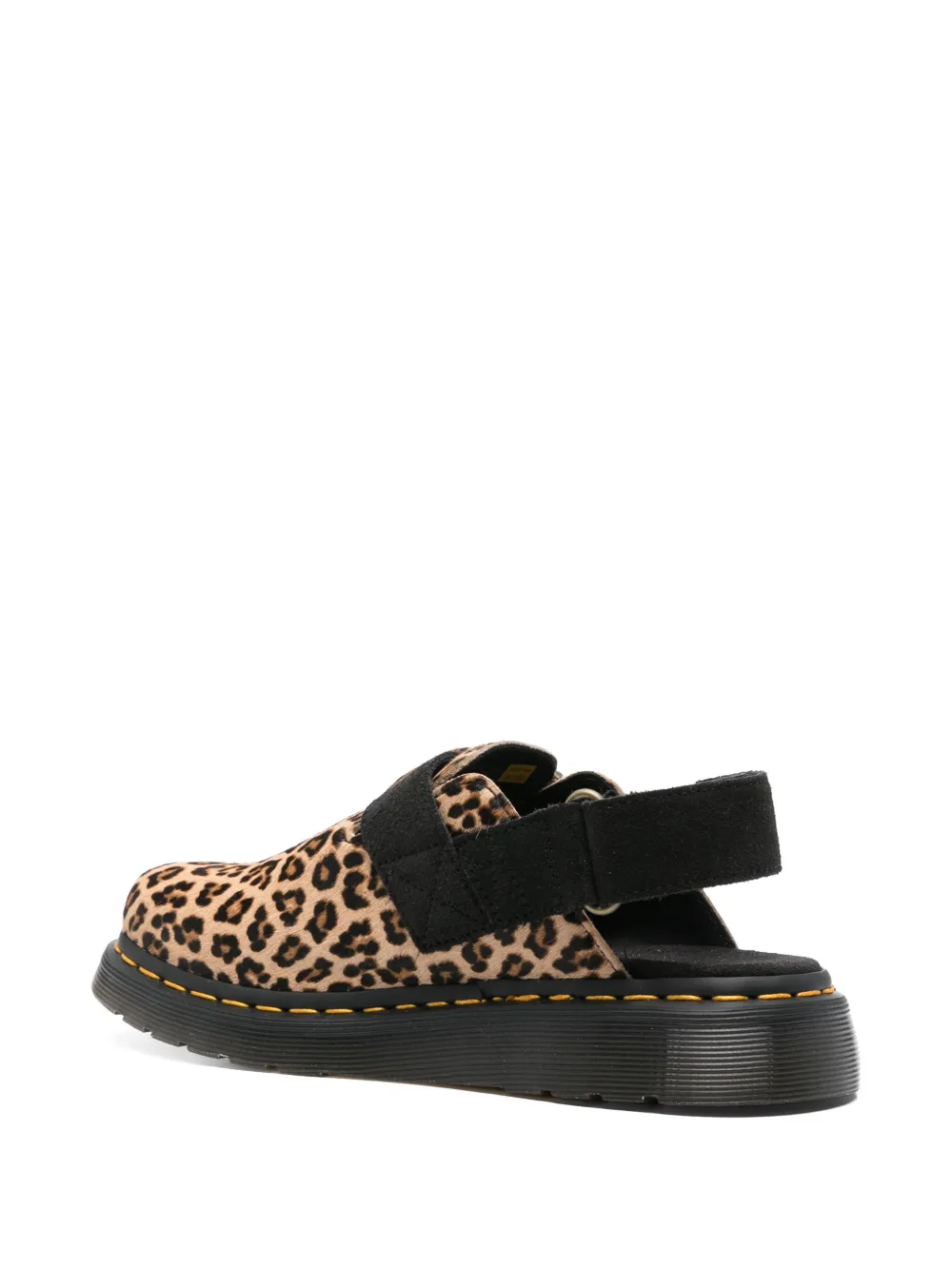 DR. MARTENS' JORGE II LEOPARD MULES 