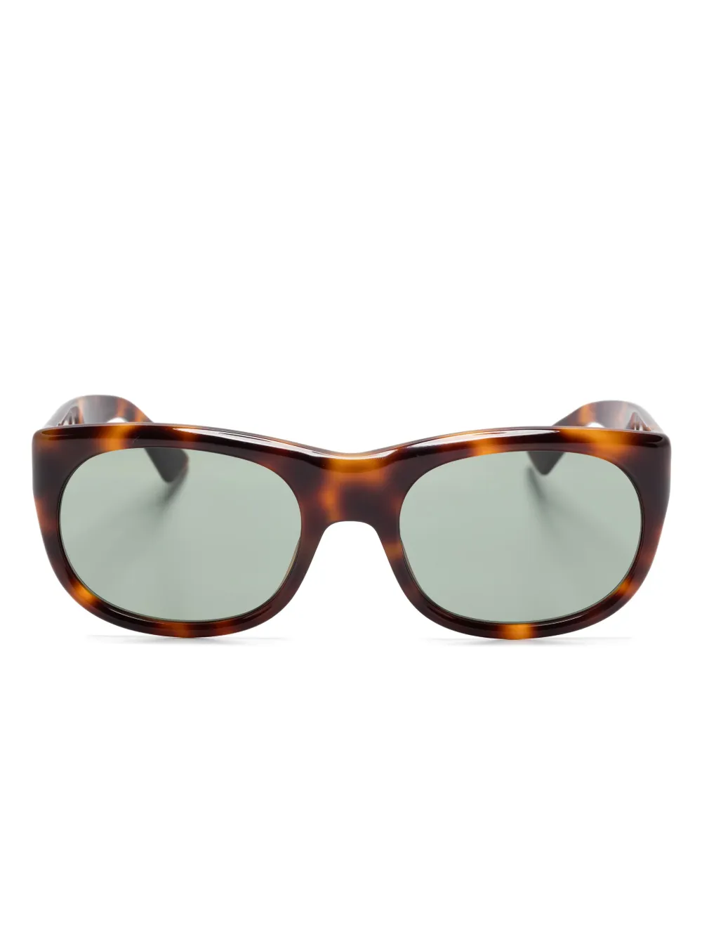 Saint Laurent Eyewear tortoiseshell-effect sunglasses | Brown | Image 1