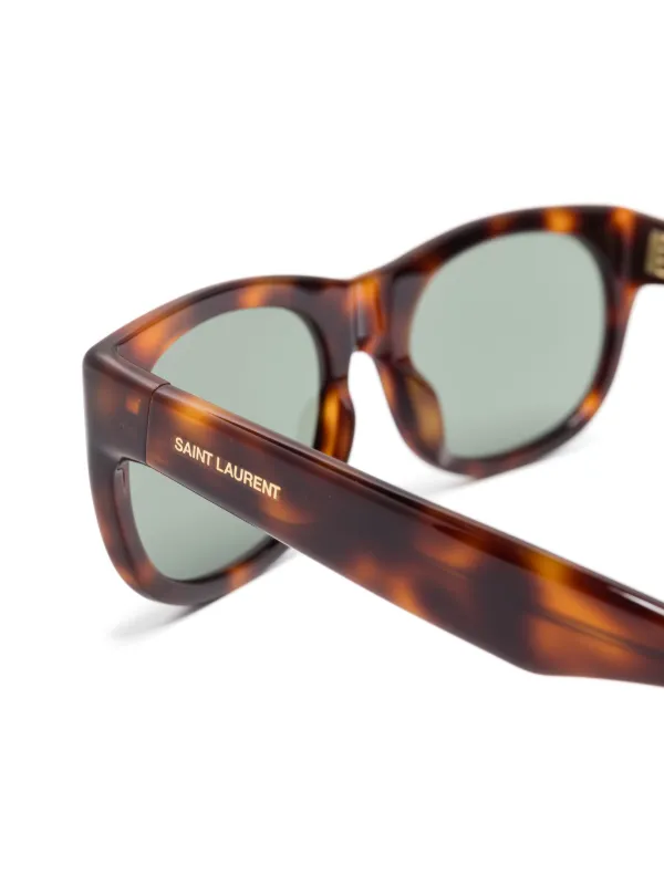 Saint Laurent Eyewear トータスシェル サングラス | ブラウン 