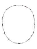 DOWER AND HALL mixed pearl necklace - Silver