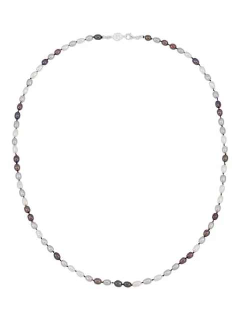 DOWER AND HALL mixed pearl necklace