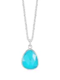 DOWER AND HALL Pebble pendant necklace - Silver