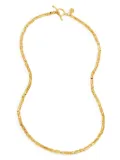 DOWER AND HALL Rice Nomad bead necklace - Gold