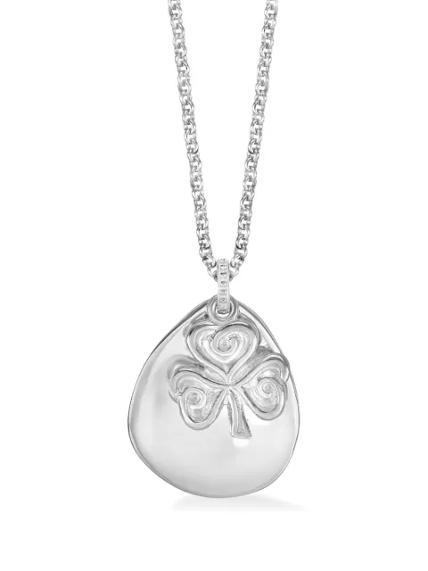 DOWER AND HALL clover-motif necklace
