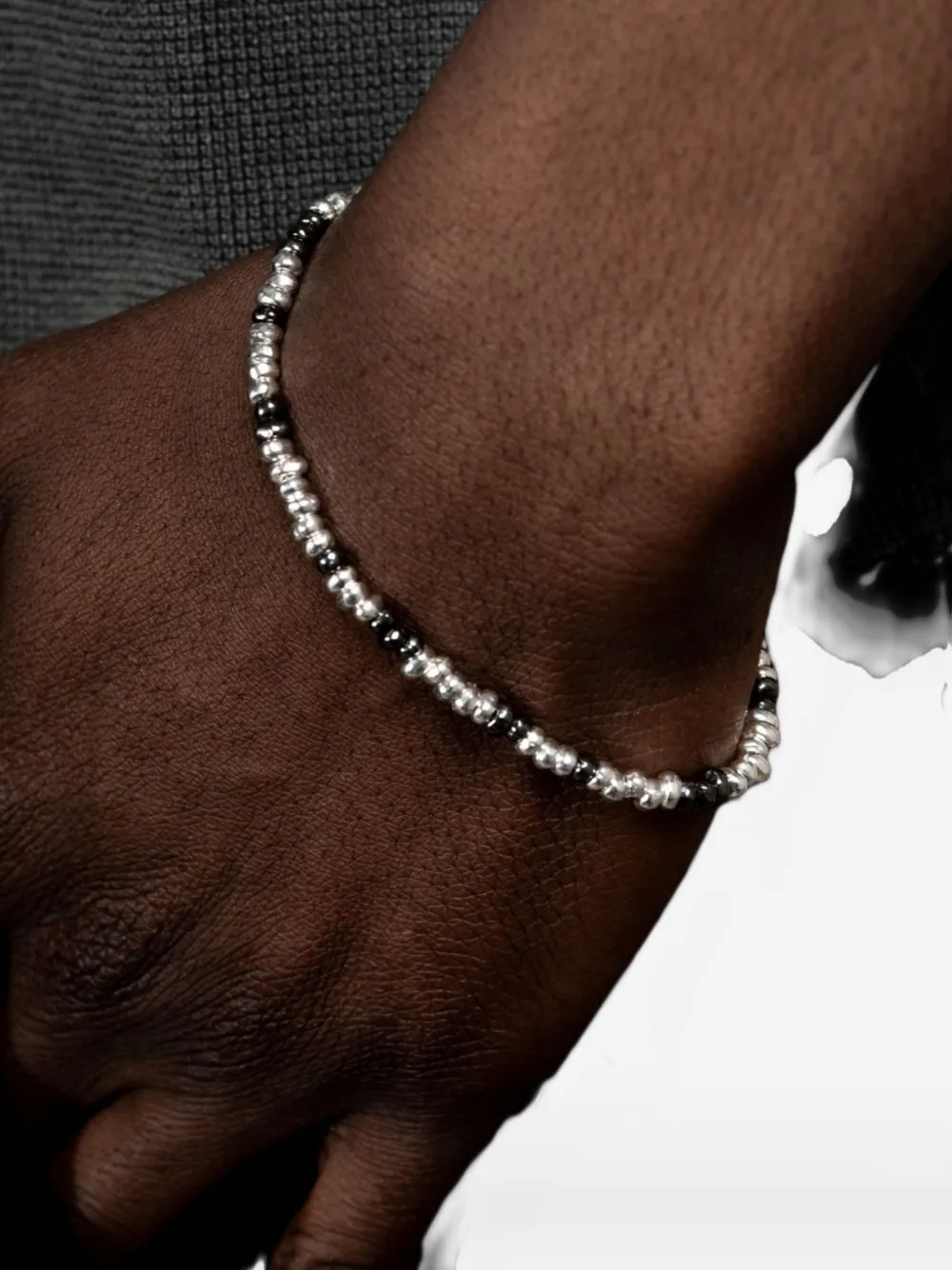 Dower & Hall Small Nugget Beaded Bracelet