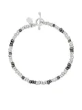 DOWER AND HALL Small Nugget beaded bracelet - Silver